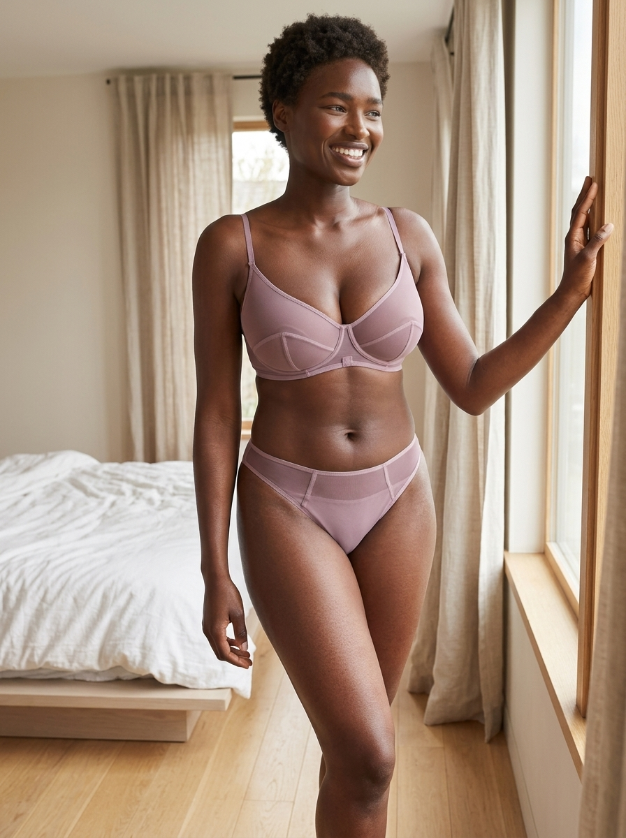 Siella Elegance Dessous-Set – Transparent – Ansicht 2