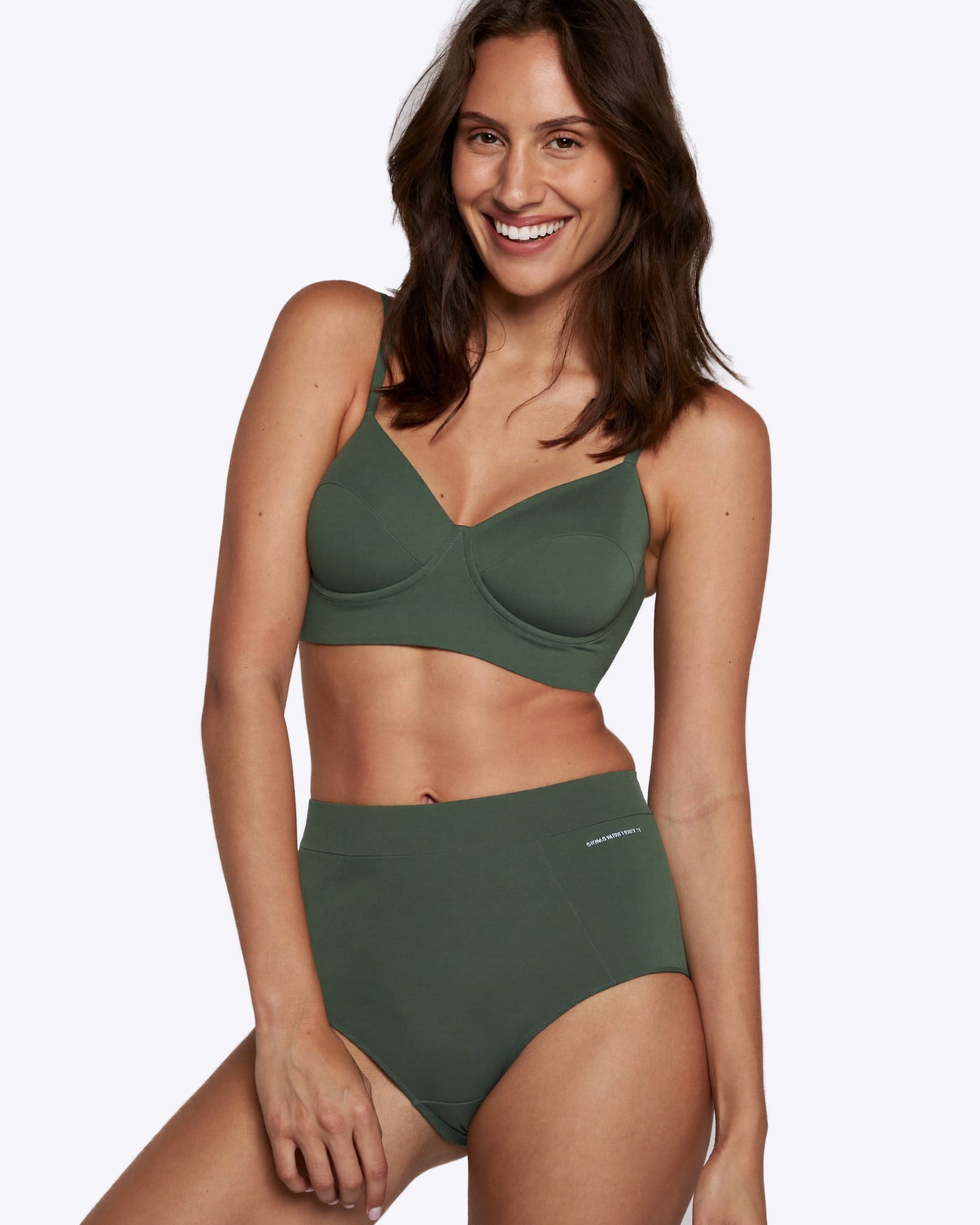 Siella Luxe Dessous-Set – Geschenkbox in Waldgruen