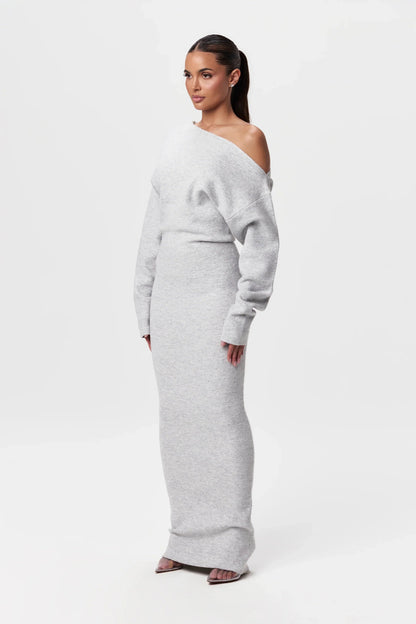 Off Shoulder Sweater Dress