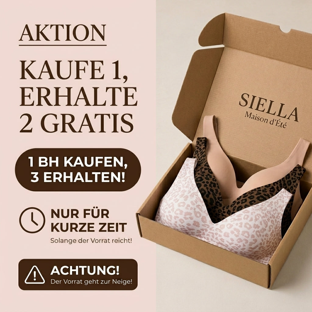 SIELLA™ | Nahtloser Second-Skin-Komfort-BH