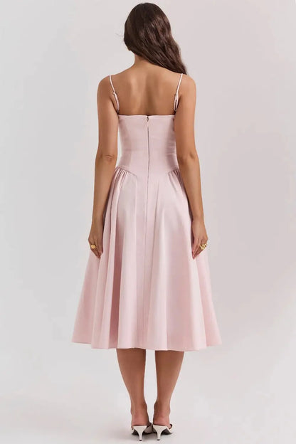 Celine Corset Midi Dress