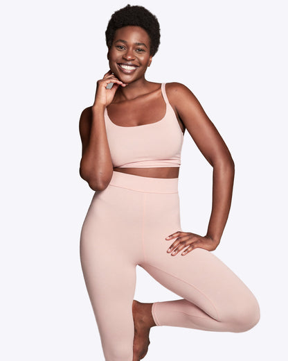 Siella Shaping Hose – Kompression in Blush Rose